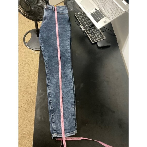 FRAME Le High Skinny Dark Indigo Denim Jeans Trumbull size 30 - Picture 9 of 9